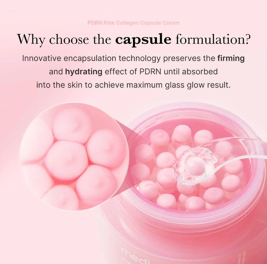 Crème capsule au collagène rose PDRN Medicube (55 g)