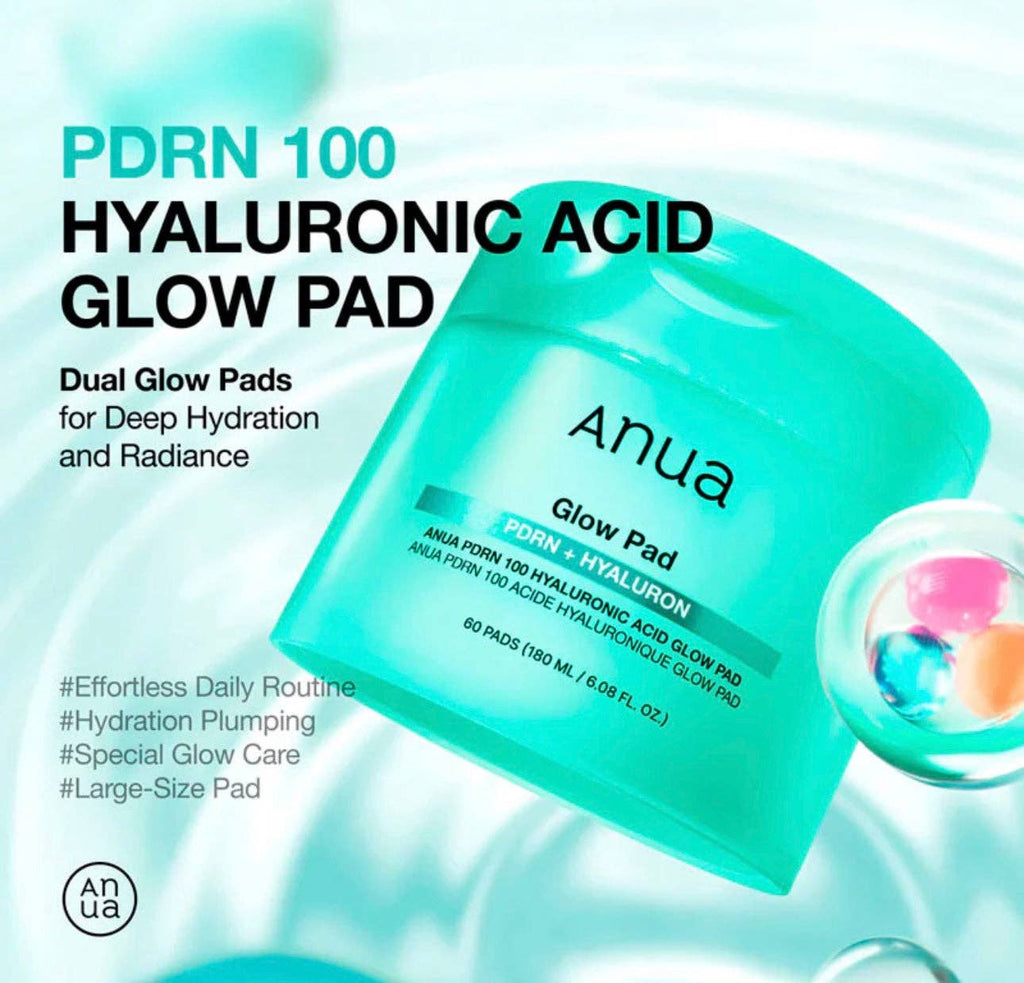 ANUA PDRN Hyaluronic Glow Pad 180ml (60 tampons)