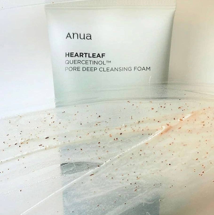 Mousse Nettoyante Profonde ANUA Heartleaf Quercetinol pour Pores - Nettoyant (150 ml)
