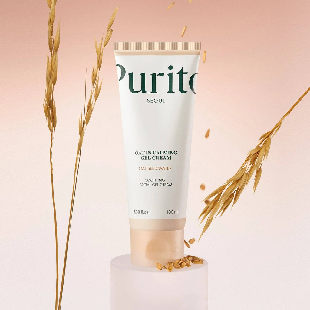 PURITO – Oat-in Calming Gel Cream 100ml - Soin Apaisant & Hydratant à l’Avoine