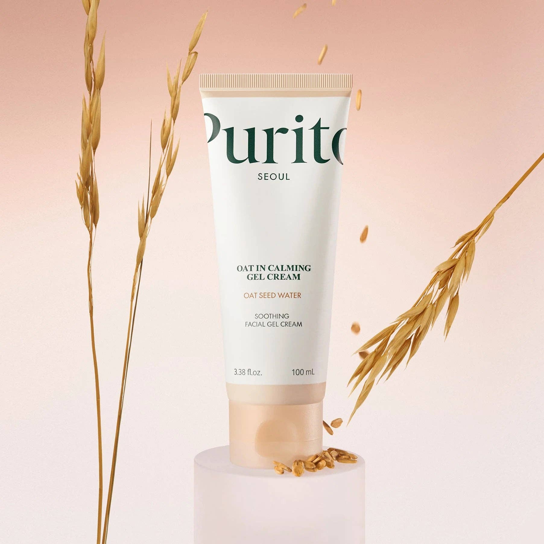 PURITO – Oat-in Calming Gel Cream 100ml - Soin Apaisant & Hydratant à l’Avoine