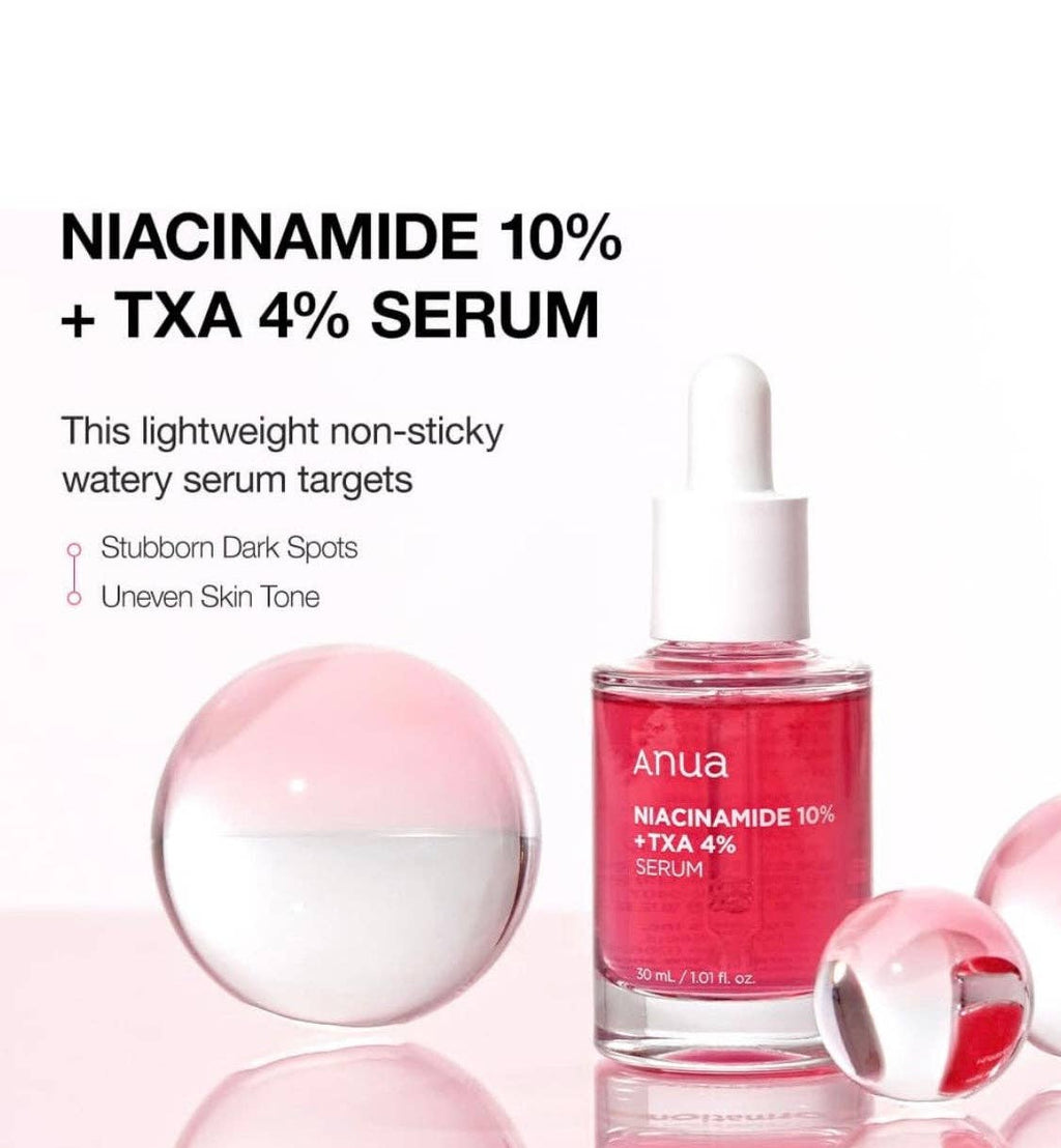 Sérum correcteur de taches foncées ANUA 10 % niacinamide + 4 % TXA, 30 ml