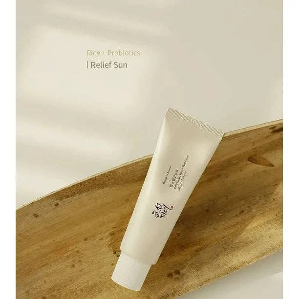 Beauty of Joseon Crème Solaire Relief Sun : Riz + Probiotiques SPF50+/PA++++ (50 ml)