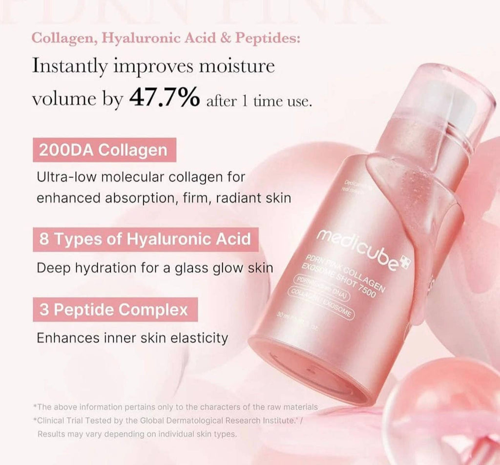 Sérum Medicube PDRN Pink Exosome Shot 7500 30ml