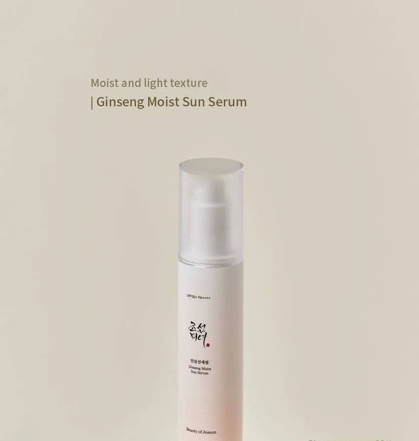 Sérum solaire hydratant à la racine de ginseng Beauty of Joseon SPF 50+ PA++++ (50 ml)