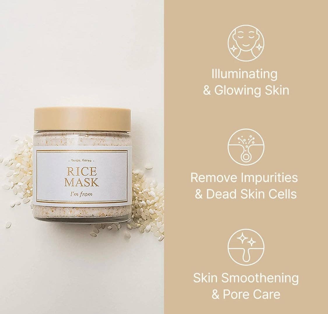 Masque visage I’m from Rice 110 g