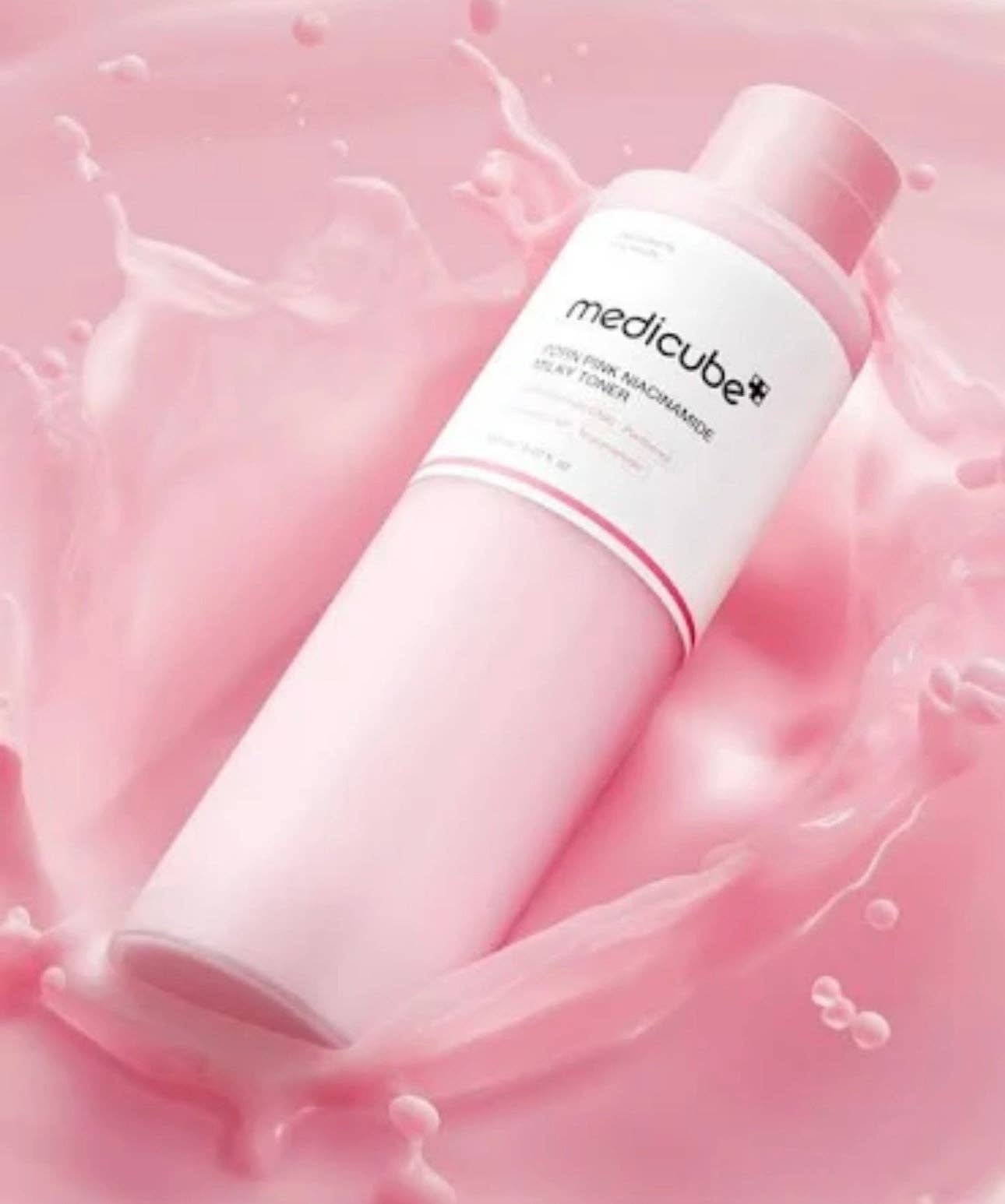 Medicube PDRN Tonique Lacté à la Niacinamide Rose (150ml)
