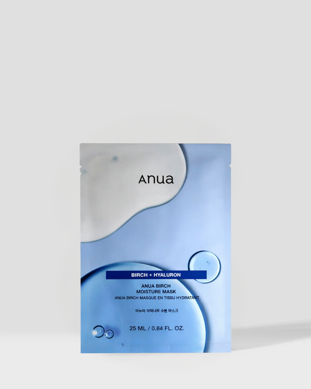 ANUA – Masque en Tissu à la Sève de Bouleau 25ml