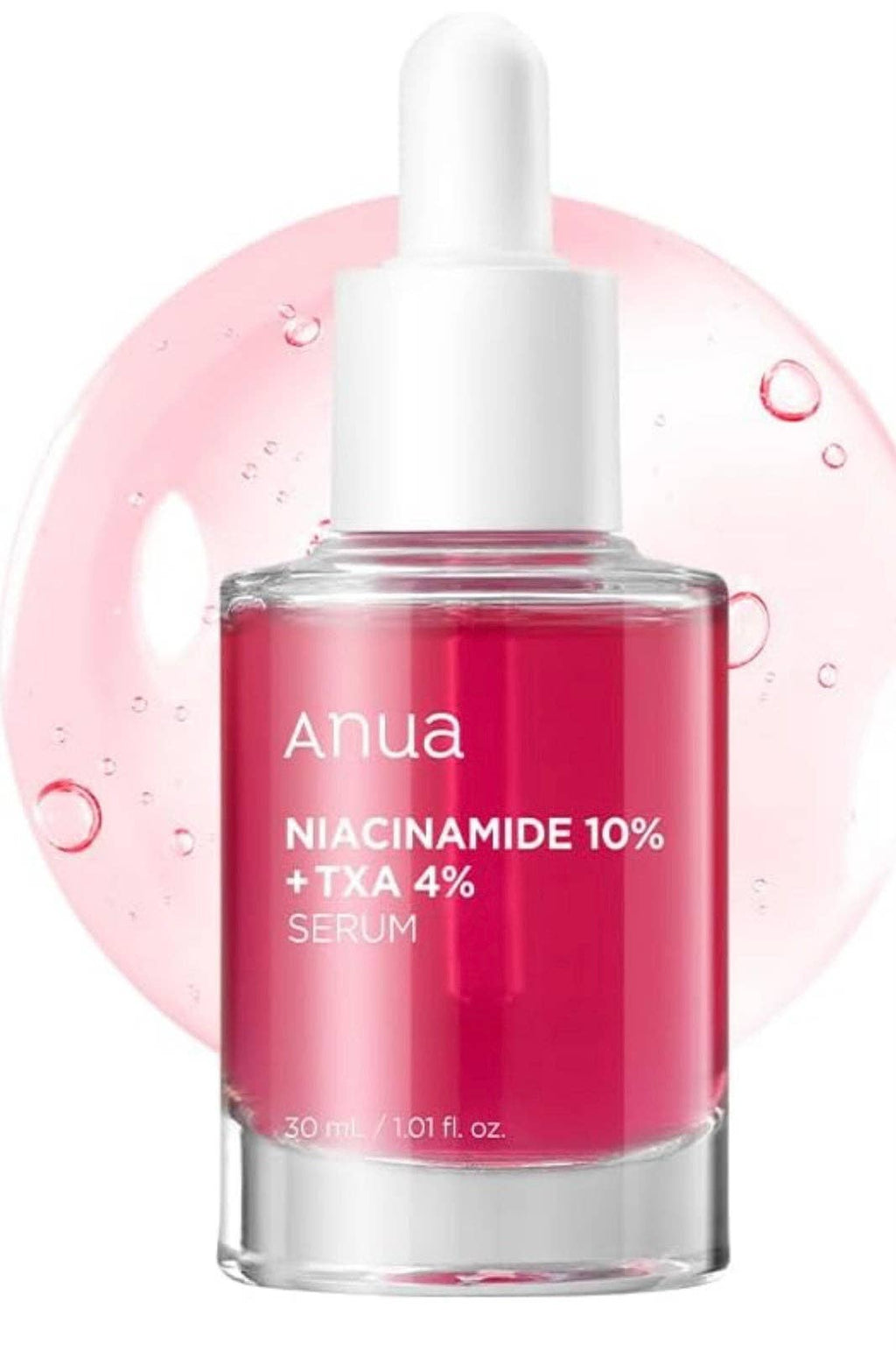 Sérum correcteur de taches foncées ANUA 10 % niacinamide + 4 % TXA, 30 ml
